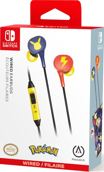 POWER A WIRED EARBUDS POKEMON PIKACHU BLOSSOM (SWITCH/OLED/LITE) POWER A WIRED EARBUDS POKEMON PIKACHU BLOSSOM (SWITCH/OLED/LITE)